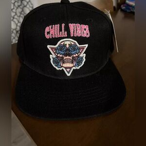 - NWT🔥NO RISK NO GLORY Hat Ring Of Fire Cap Snap Back Acrylic